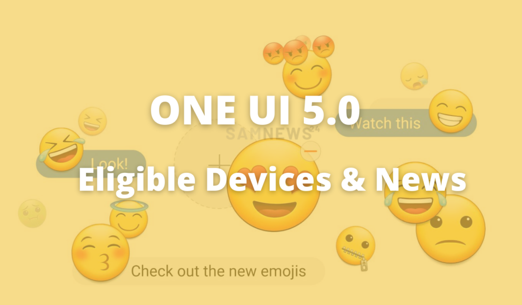 Eligible One UI 5 Samsung Devices List