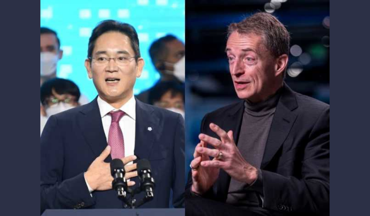 Samsung Electronics Lee Jae-yong meets Intel CEO Pat Kissinger