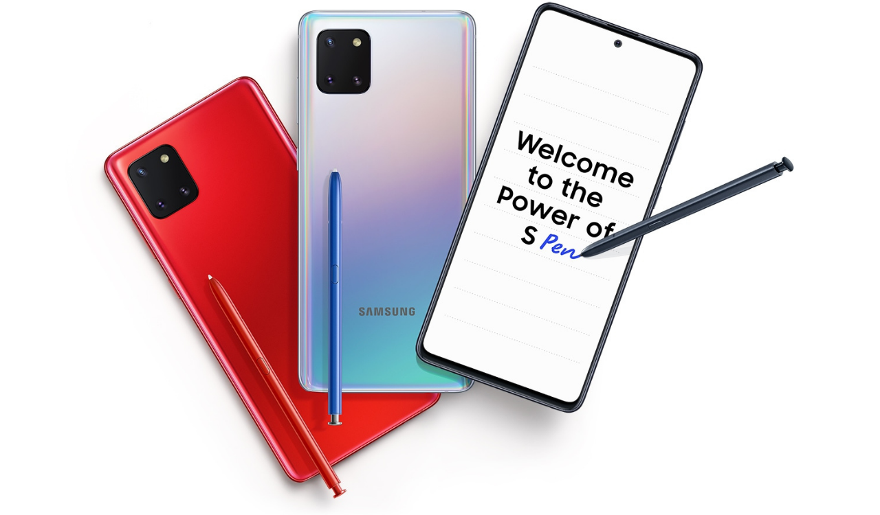 Samsung Galaxy Note 10 Lite May 2022 security update