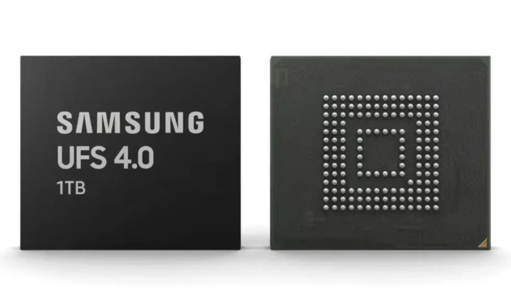 Samsung has released UFS 4.0 flash memory