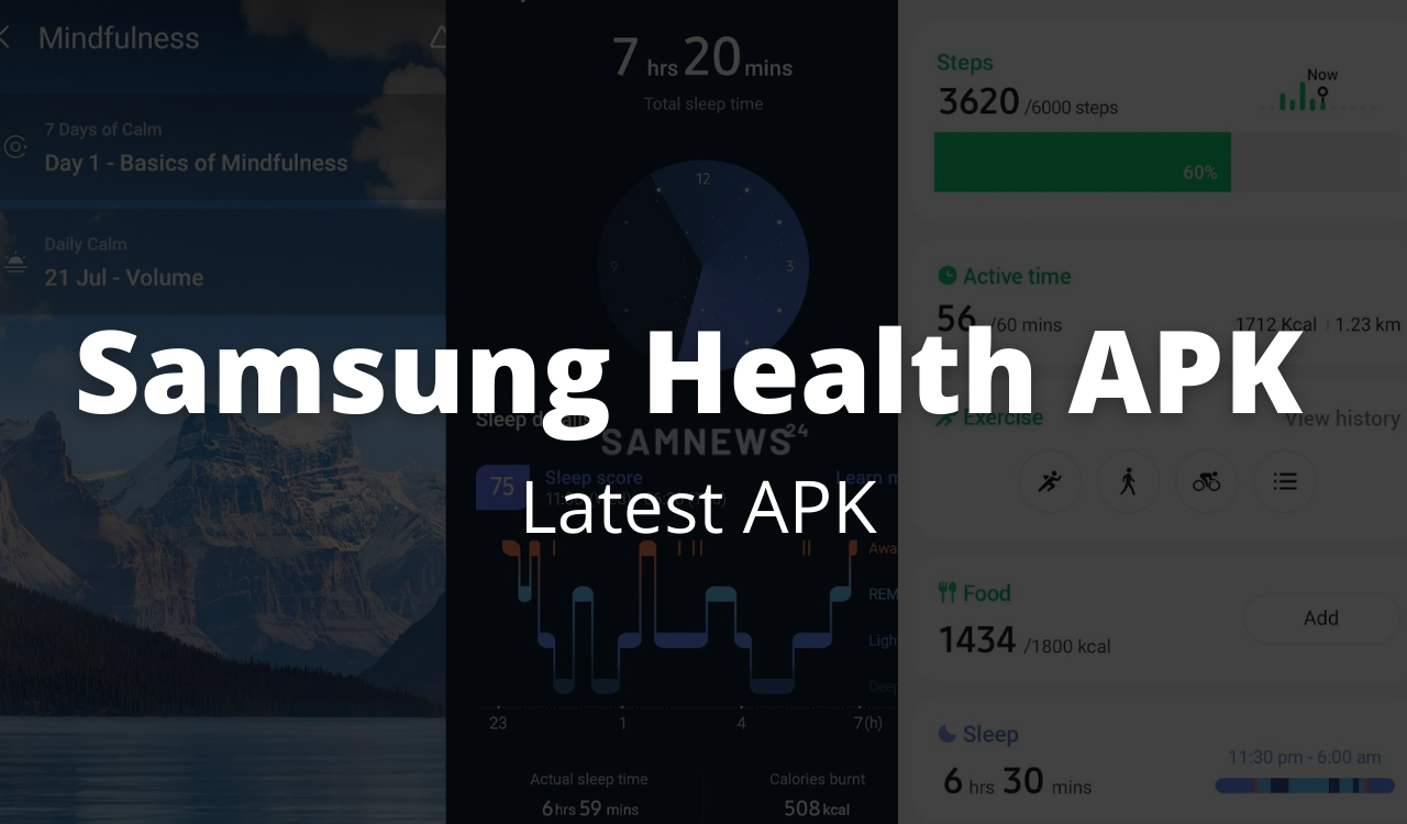 Download the latest Samsung Health APK