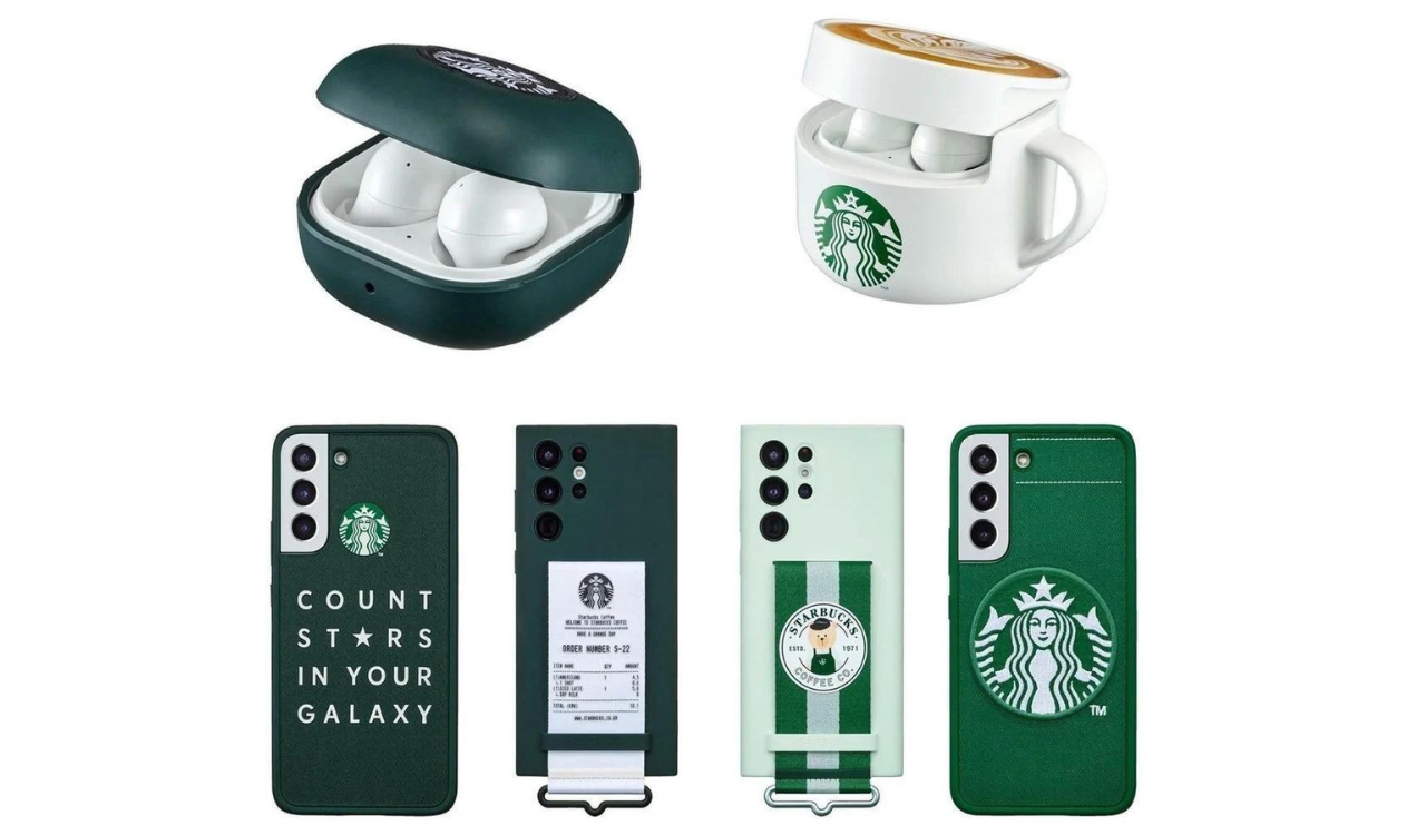 Eco-friendly Starbucks cases coming for Galaxy S22, Galaxy Buds 2