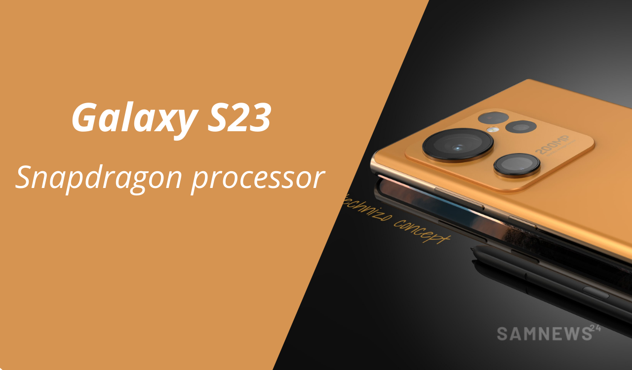 Galaxy S23 Snapdragon processor