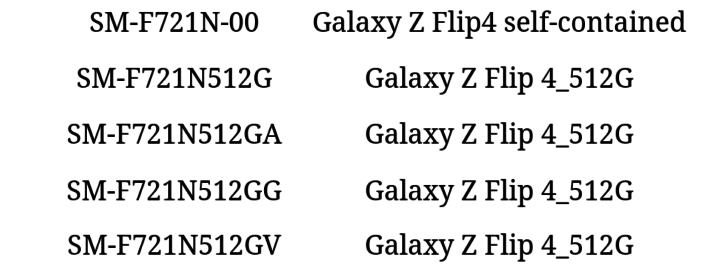 Galaxy Z Flip 4 with 512GB of storage