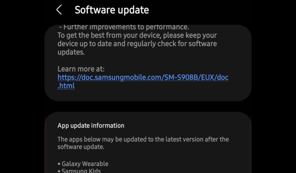 Samsung Galaxy S22 getting another June 2022 update