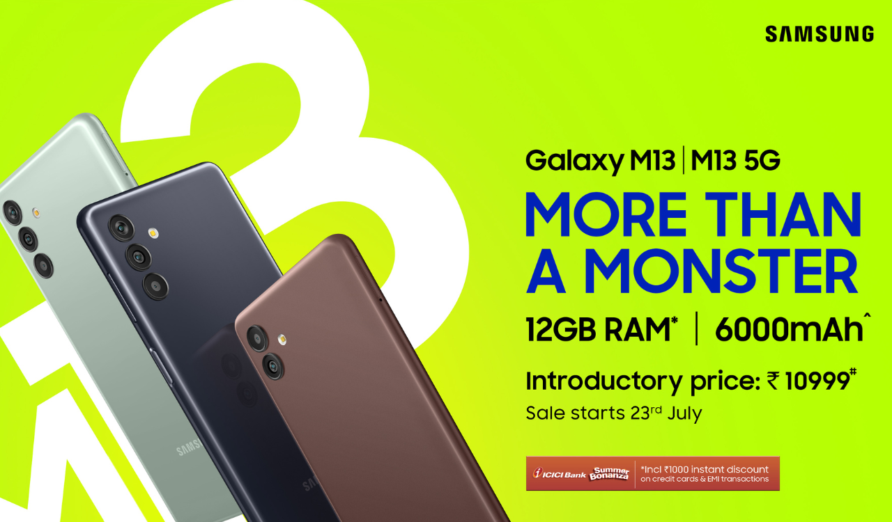 Galaxy M13 Series India Launch