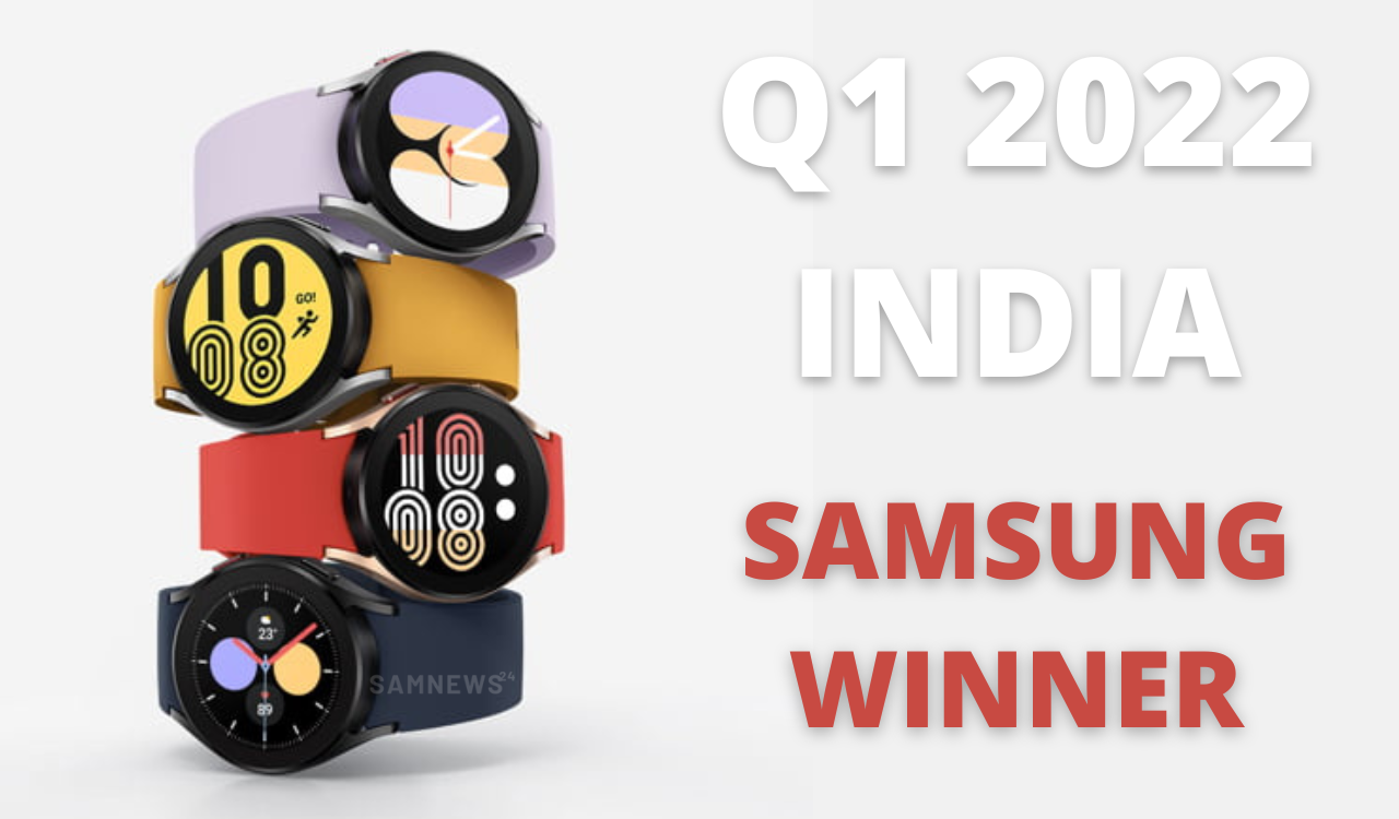 Galaxy Watch 4 sales made Samsung winner in Q1 2022