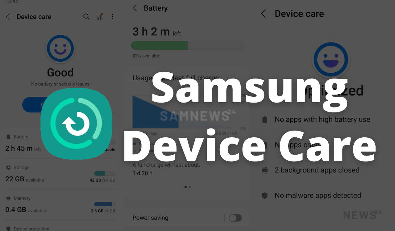 Samsung Device Care App APK