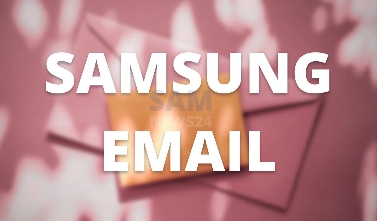 Samsung Email Update 2022