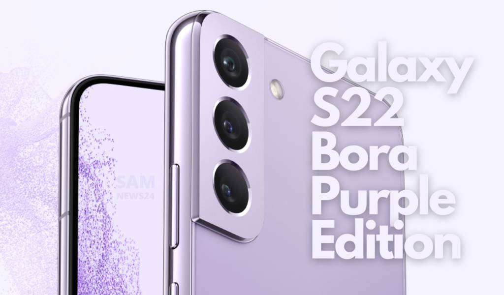 Samsung Galaxy S22 Bora Purple edition