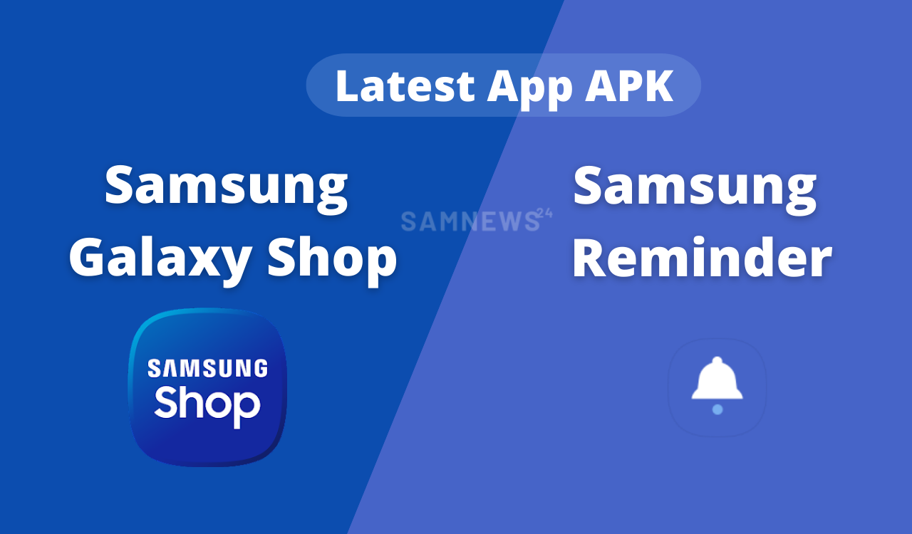 Samsung Galaxy Shop v1.0.08.2 and Reminder 12.3.07.0