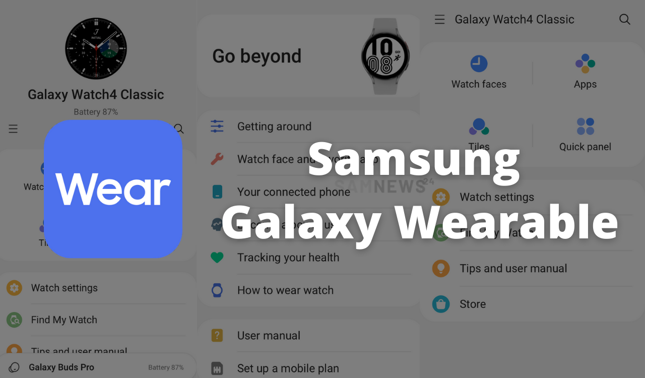 Samsung Galaxy Wearable Update