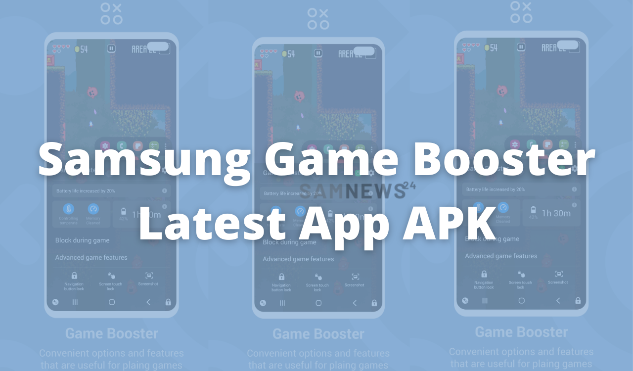 Samsung Game Booster App latest apk