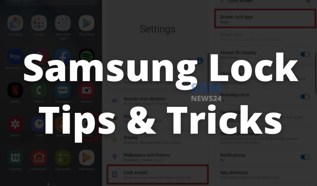 Samsung Lock Tips and Tricks