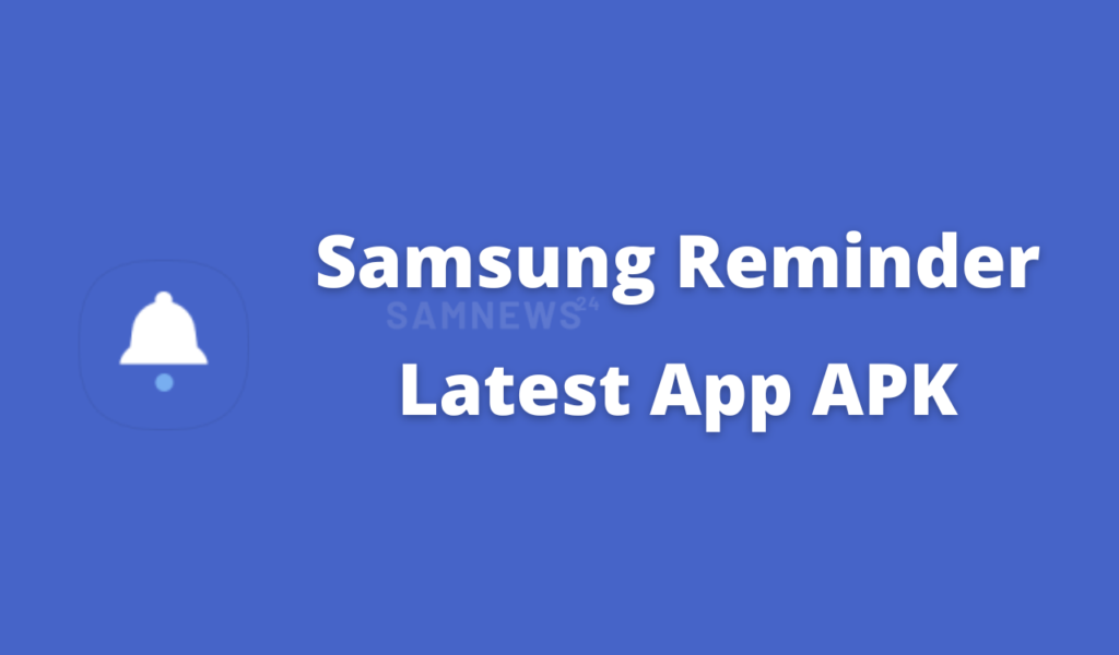 Samsung Reminder latest apk