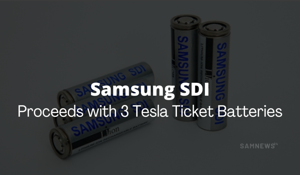 Samsung SDI batteries