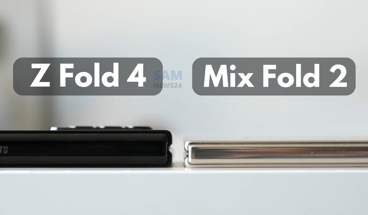 Z Fold 4 vs Mix Fold 2