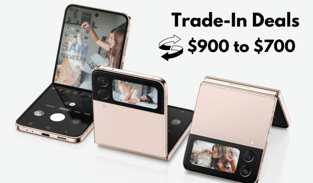 Samsung updated trade-in deals for the Z Flip4