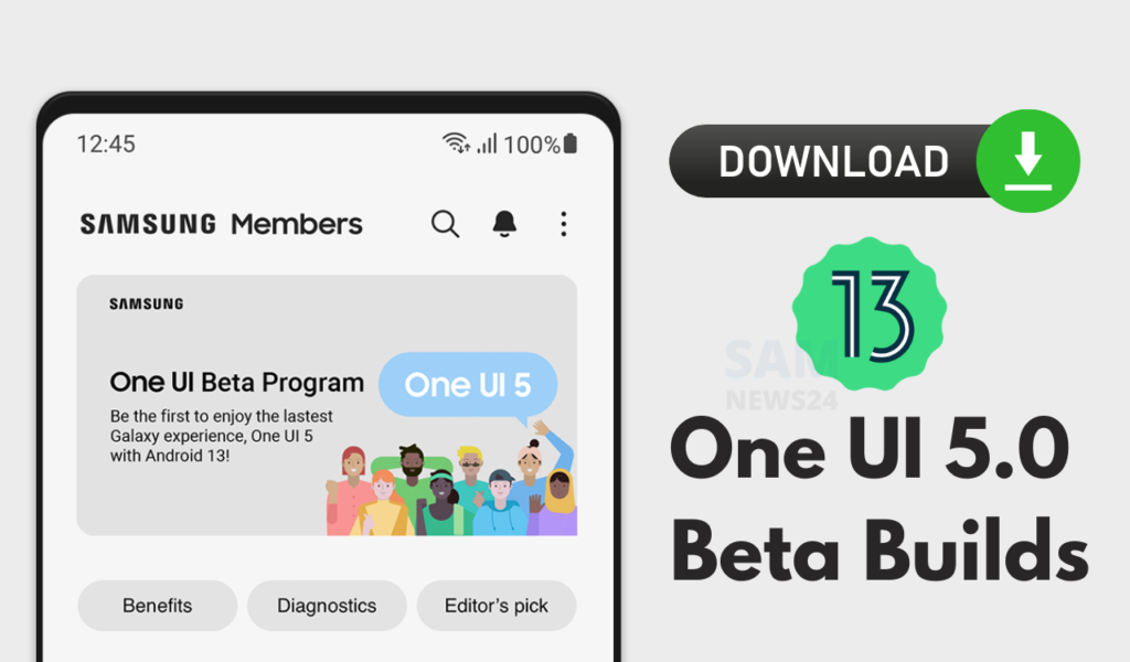 Download One UI 5.0 Beta Builds