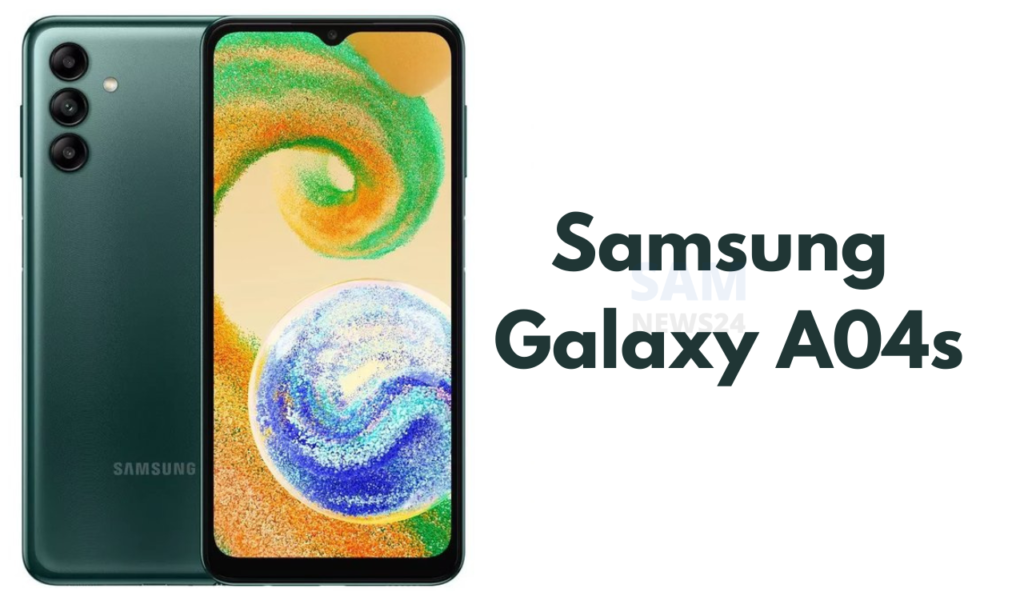Galaxy A04s official renders