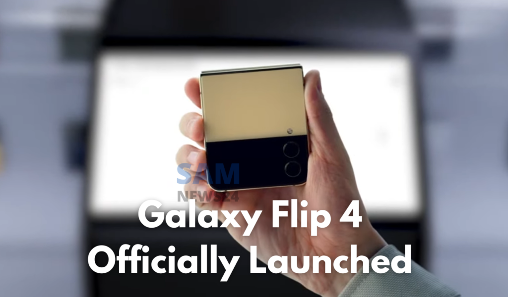 Galaxy Flip 4 Officially Launched