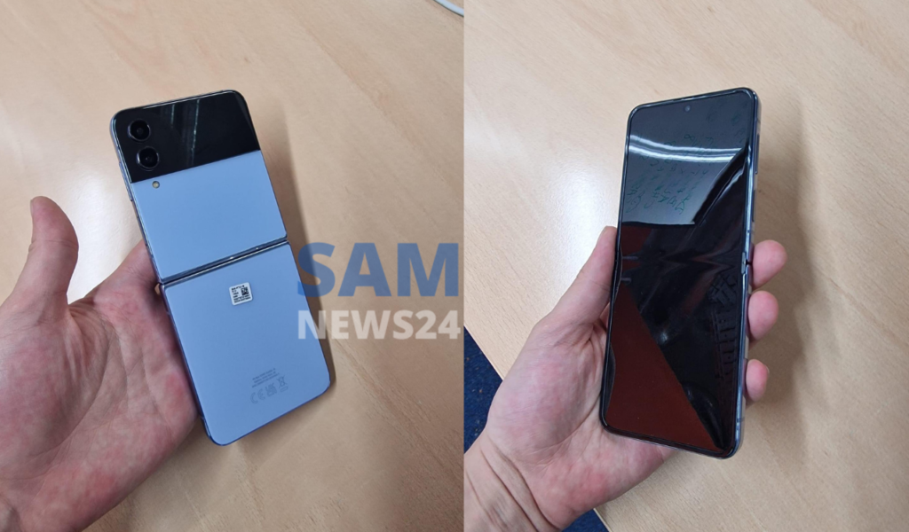 Galaxy Z Flip 4 hands-on images leaked
