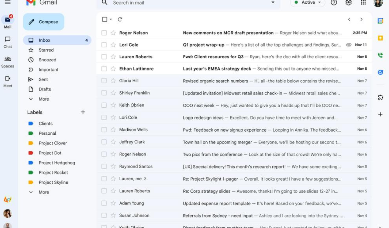 Gmail new Material You update brings eye-catching features