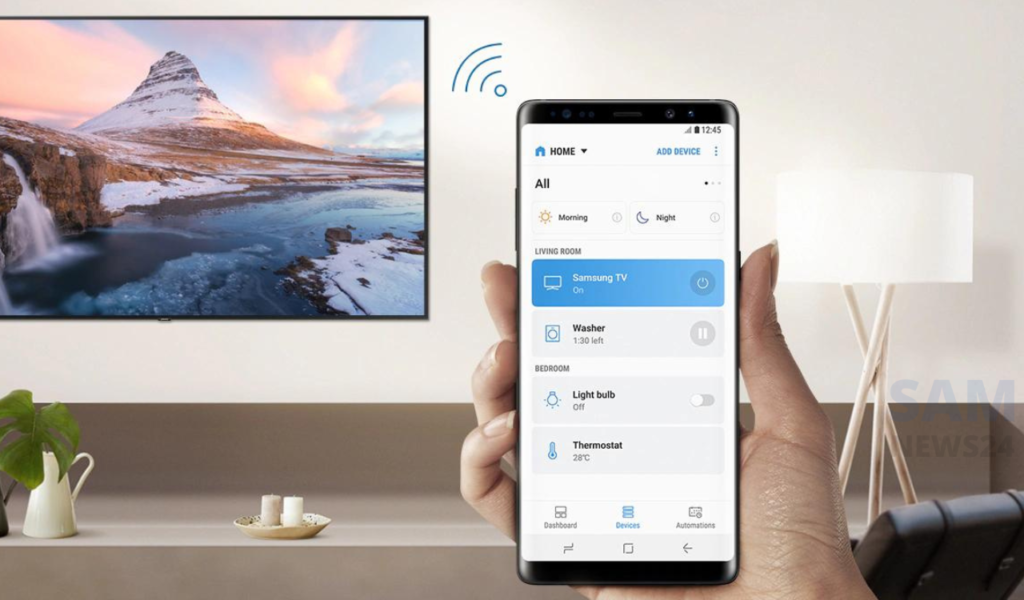 How to connect Samsung phone to tv