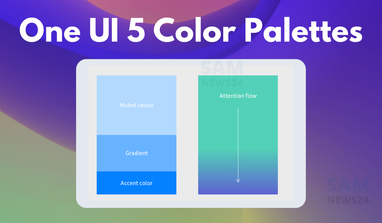 One UI 5 Color Palettes