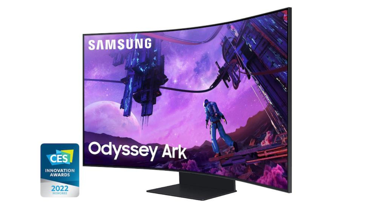 Samsung 55-inch Odyssey Ark curved display