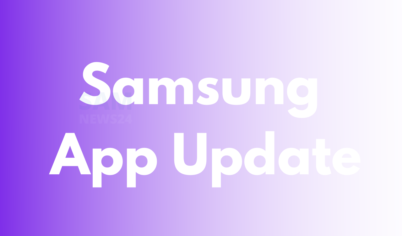 Samsung App Update