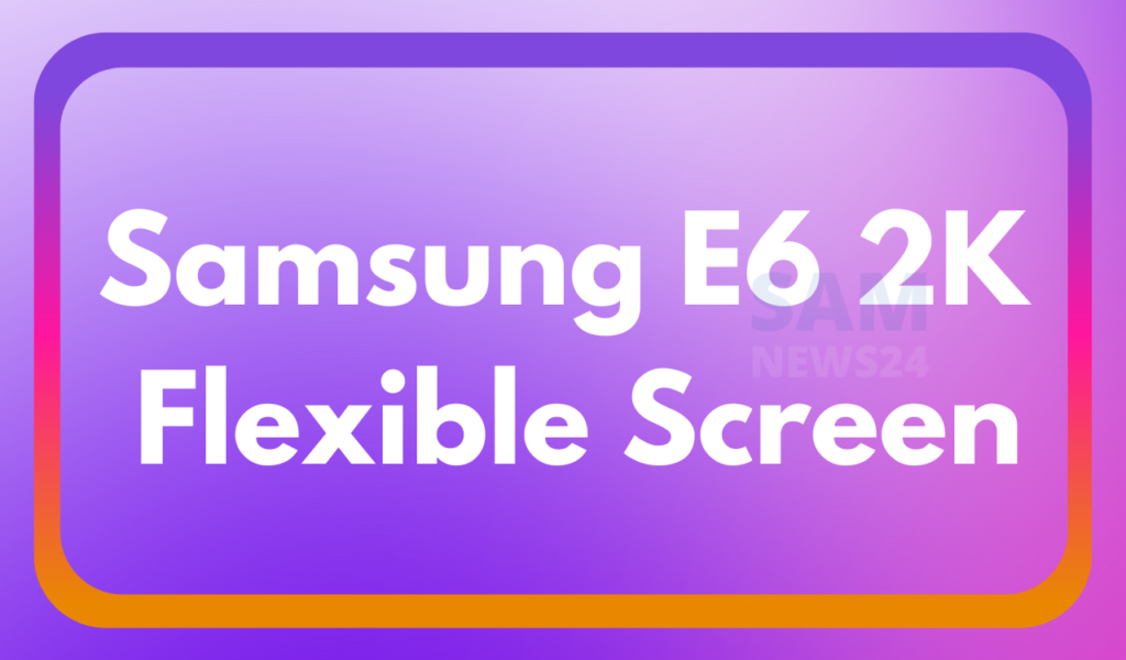 Samsung E6 2K flexible screen (1)