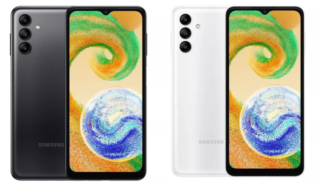 Samsung Galaxy A04s official renders