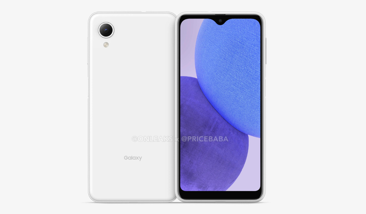 Samsung Galaxy A23e render leaked
