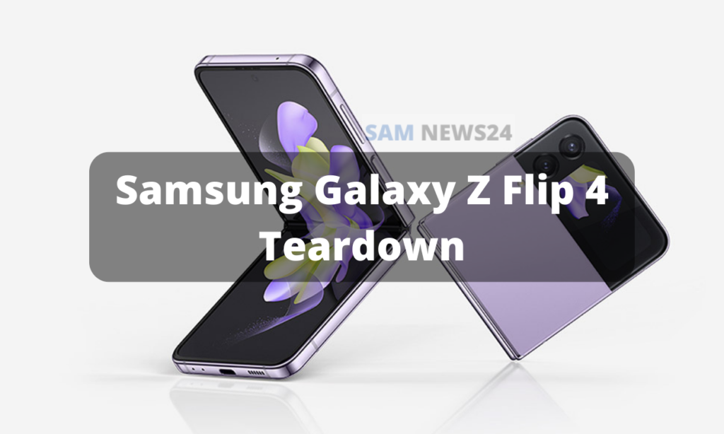 Samsung Galaxy Z Flip 4 Teardown [video]