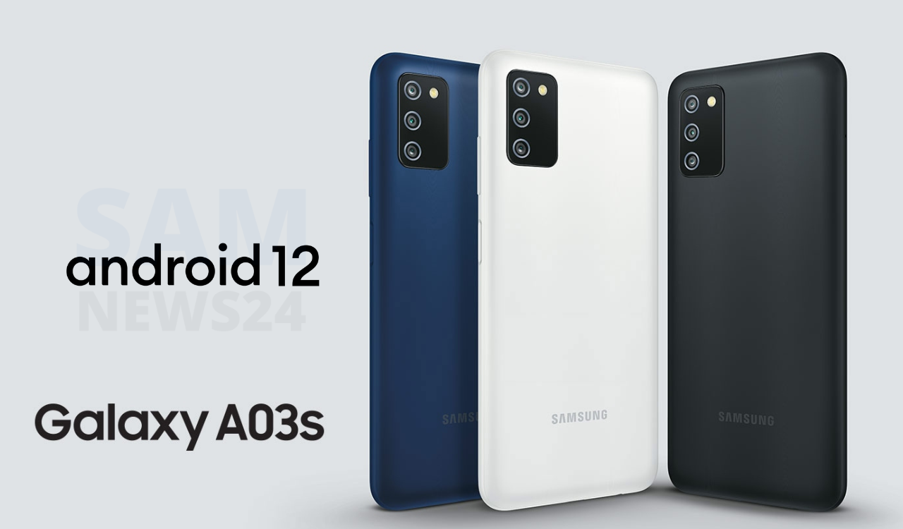 Galaxy A03s Android 12 Update Verizon