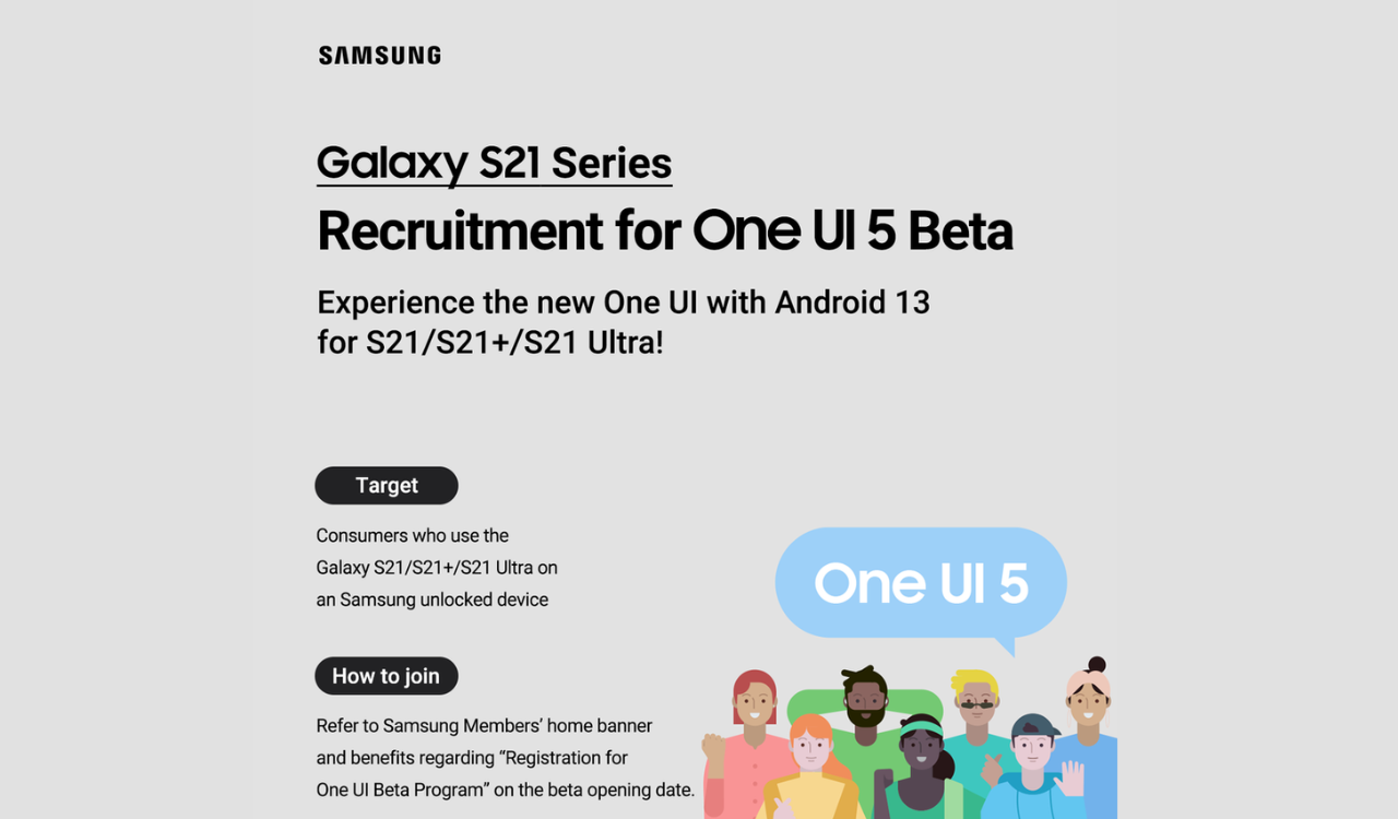 One UI 5 is now open for S21 in the US
