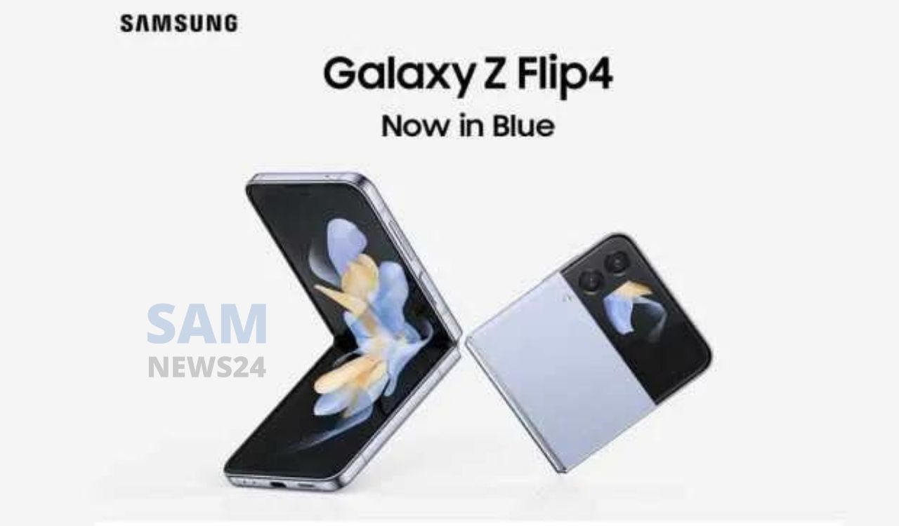 Samsung Galaxy Z Flip 4 5G Gets a New Blue Color