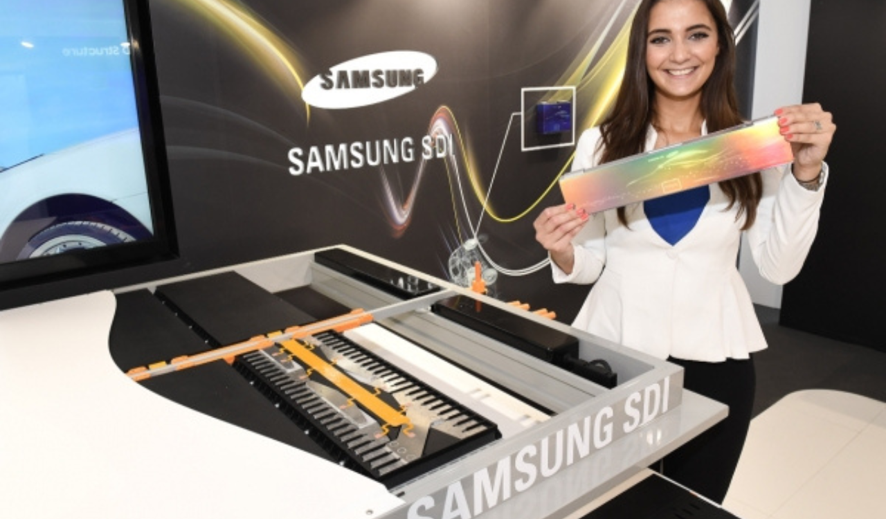 Samsung SDI battery and battery pack image