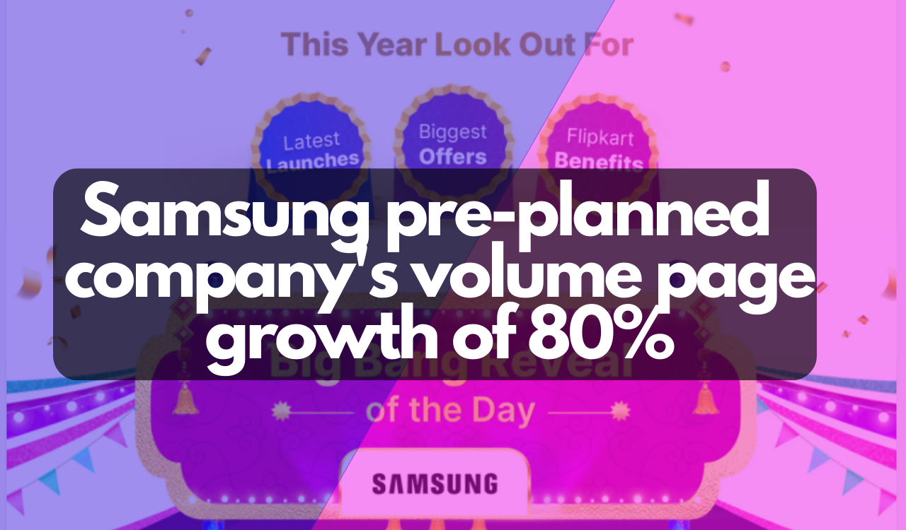 Samsung pre-planned the targets made on the company's volume page growth of 80%