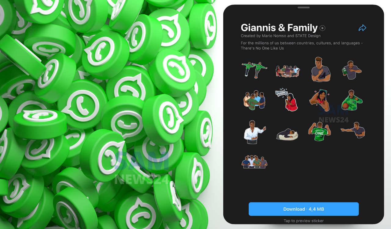 WhatsApp 2.22.21.3 beta Giannis and Family