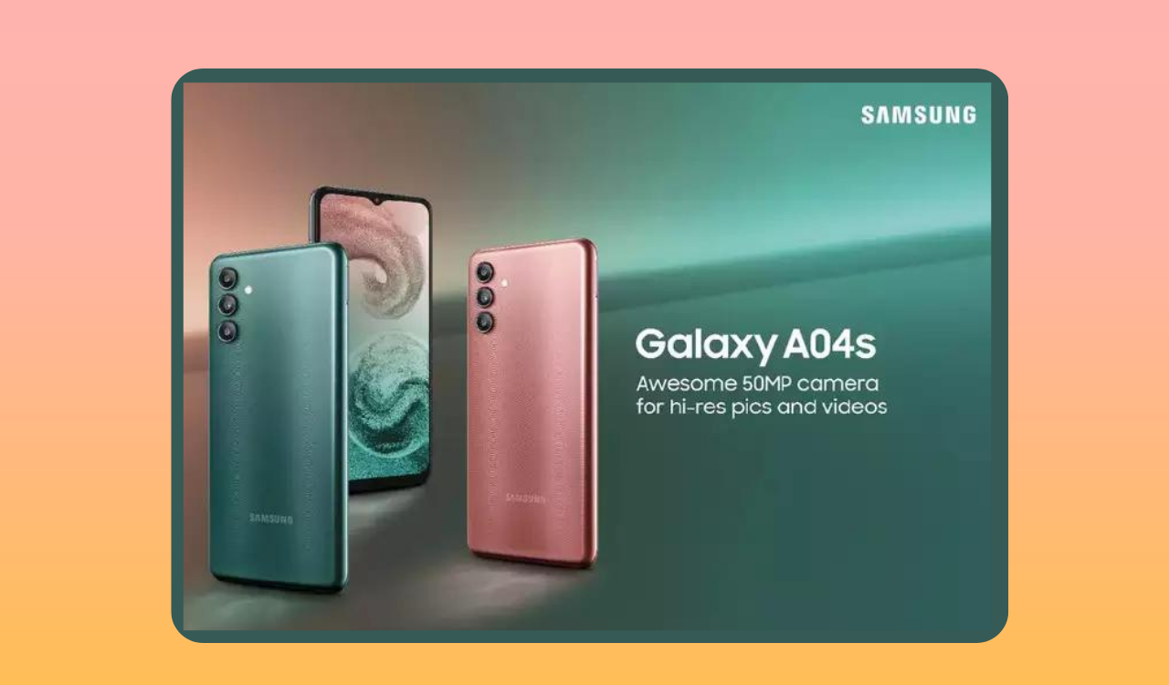 Galaxy A04s launched in India