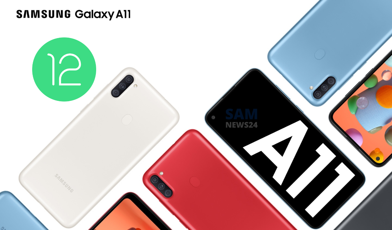 Galaxy A11 Android 12 Update