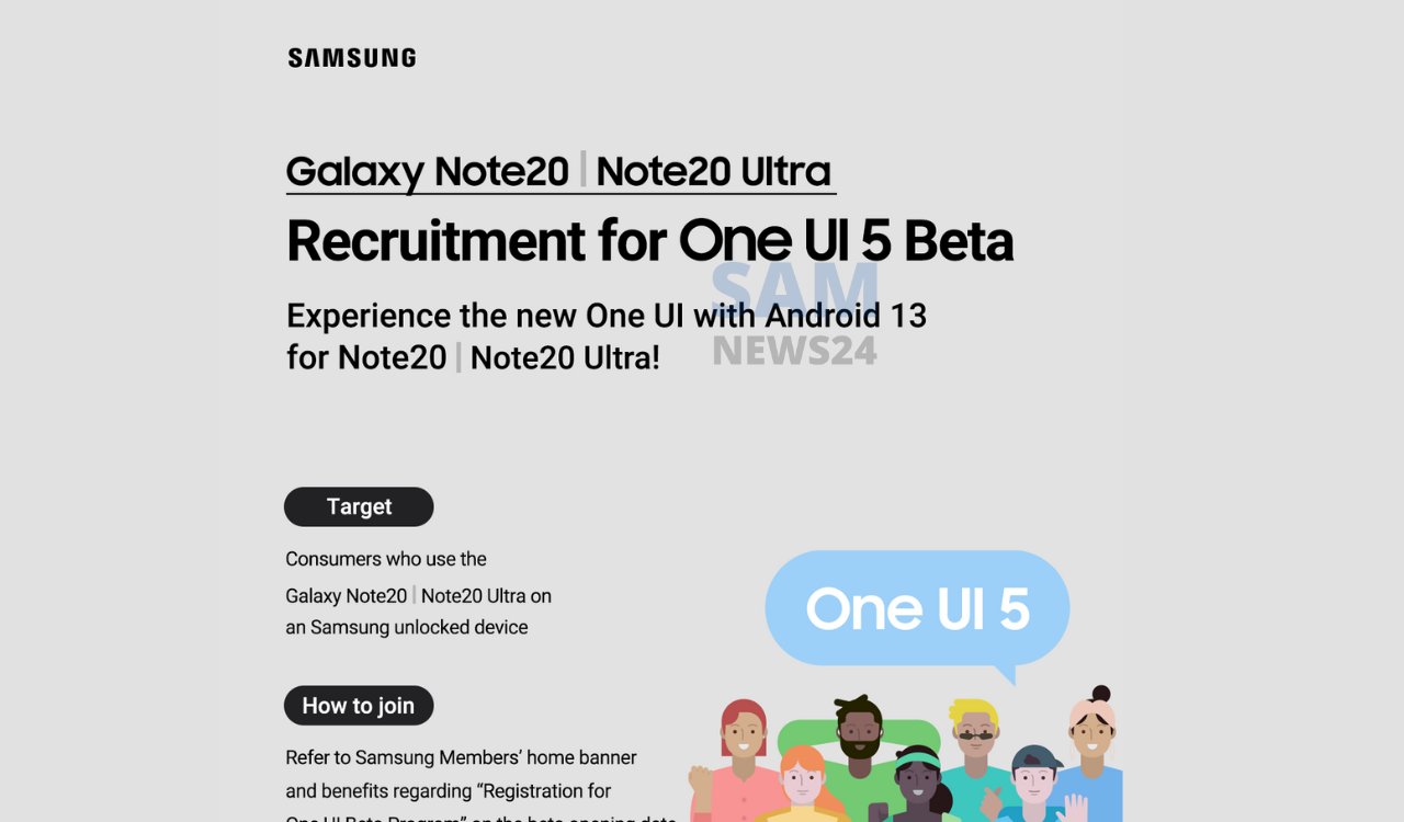Galaxy Note 20 One UI 5 Beta