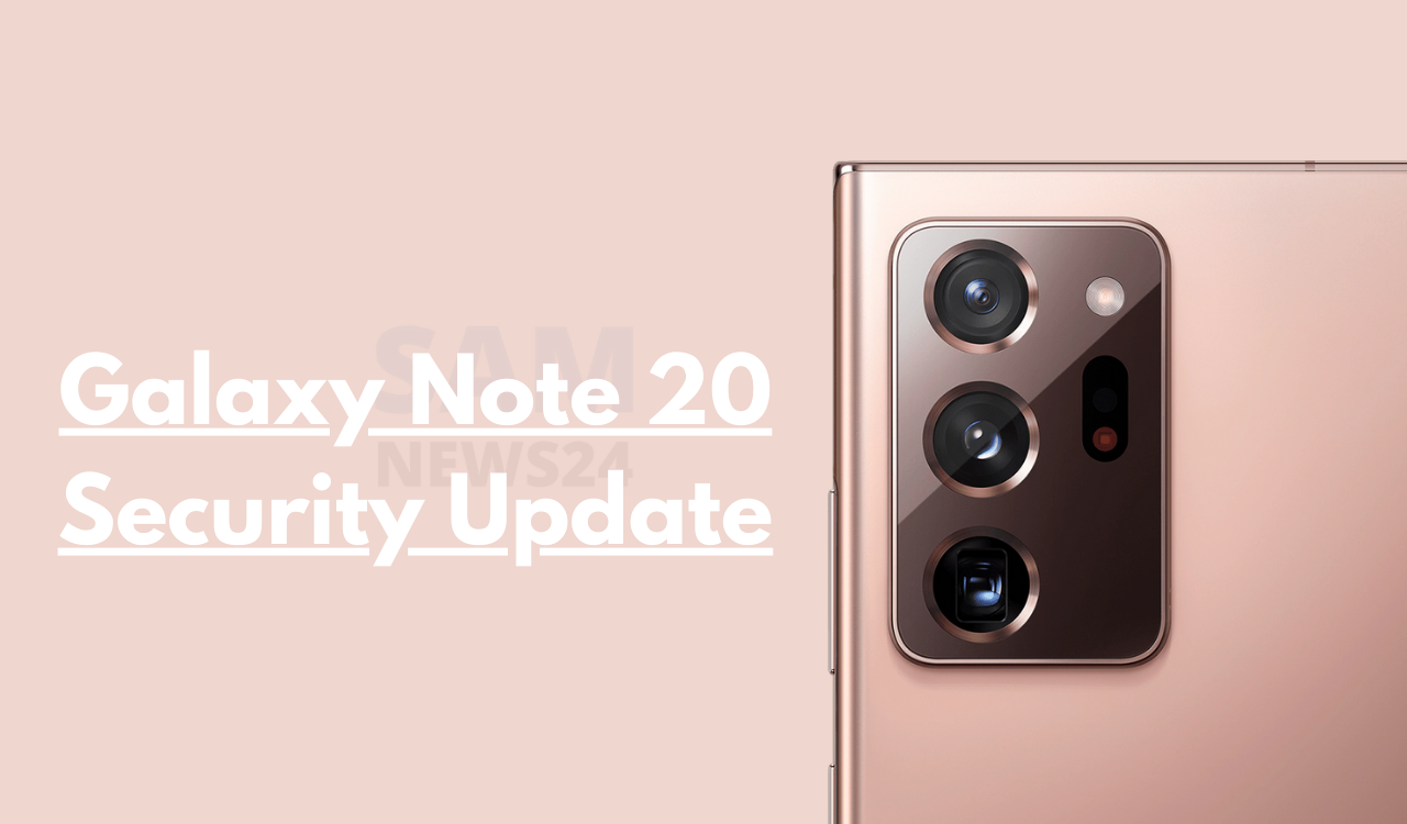 Galaxy Note 20 Update