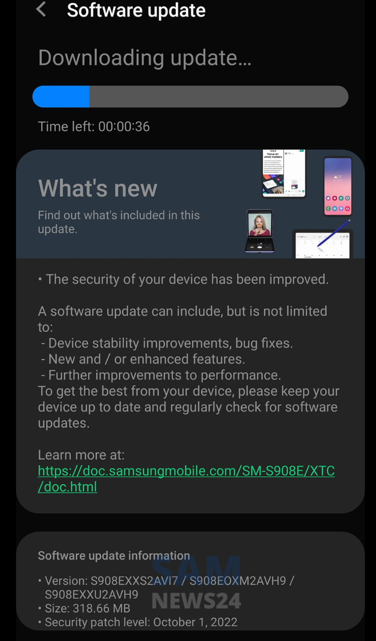 Galaxy S22 Ultra October 2022 patch is rolling in Philippines
