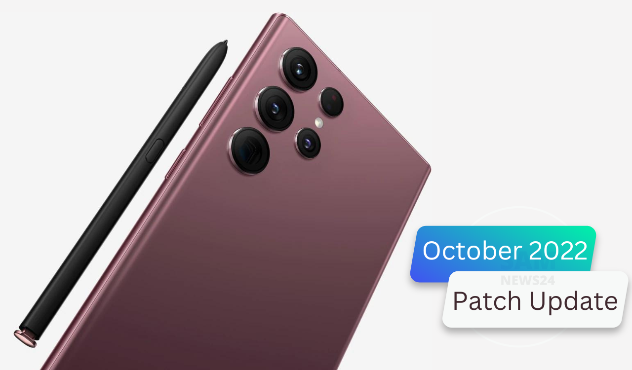 Galaxy S22 Ultra October 2022 patch