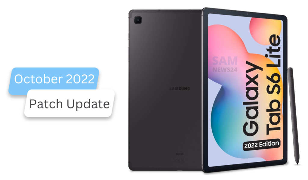 Galaxy Tab S6 Lite 2022 update
