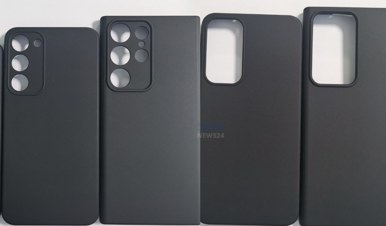 New leaked cases reveal Galaxy S23 lineup