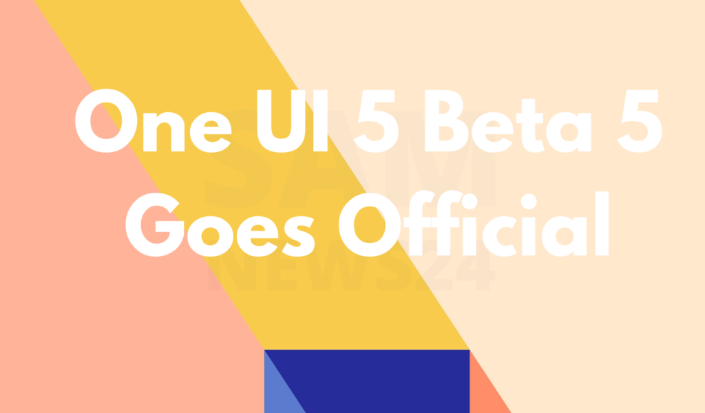 One UI 5 Beta 5 (1)
